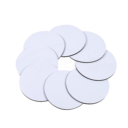 Rubber Coasters AJEW-SZ0001-85-1
