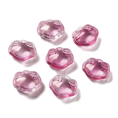 Transparent Glass Beads GLAA-D025-08H-1