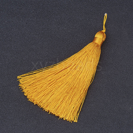 Nylon Tassel Big Pendants LS-AJEW-P044-21-1
