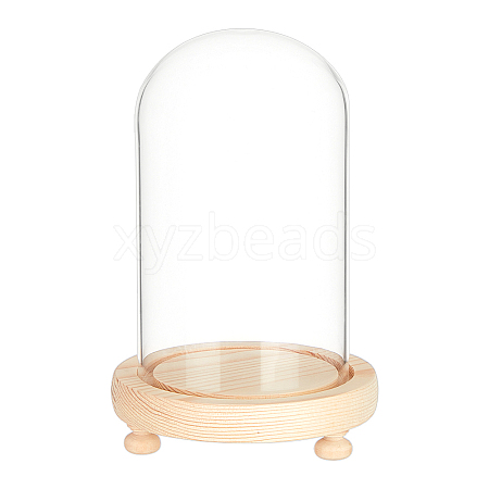 Glass Dome Cover AJEW-WH0312-39-1