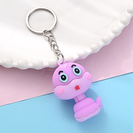 PVC Plastic Keychain PW-WG98FAF-03-1