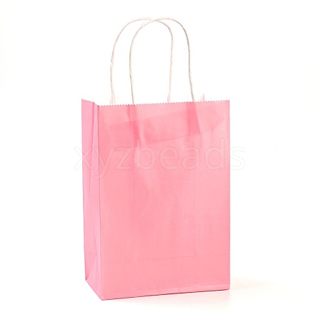 Pure Color Kraft Paper Bags AJEW-G020-B-11-1