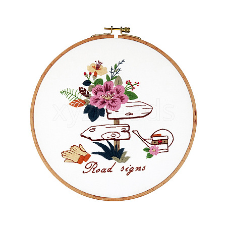 DIY Embroidery Kit DIY-P077-124-1