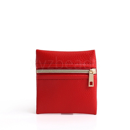 Square PU Leather Zipper Bags PW-WGB98FA-09-1