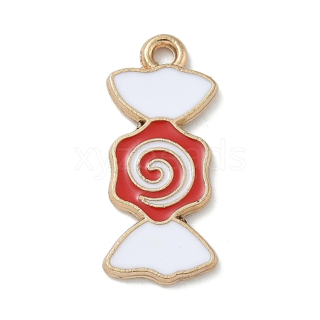 Christmas Theme Alloy Enamel Pendants ENAM-K074-02B-01-1