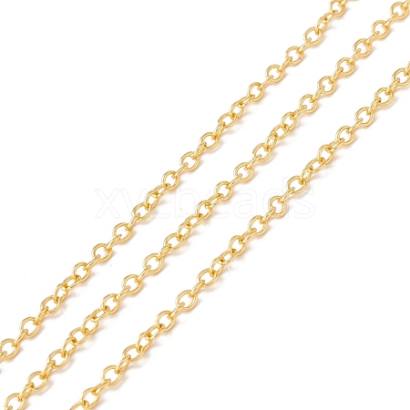 Brass Cable Chains CHC-O001-18G-1