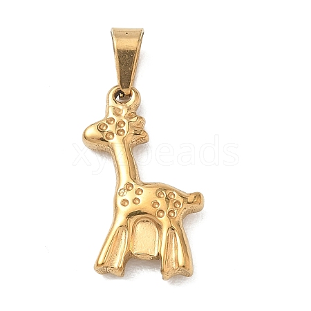 304 Stainless Steel Pendants STAS-B141-01A-G-1