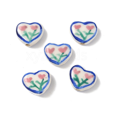 Handmade Porcelain Beads PORC-D011-01A-1