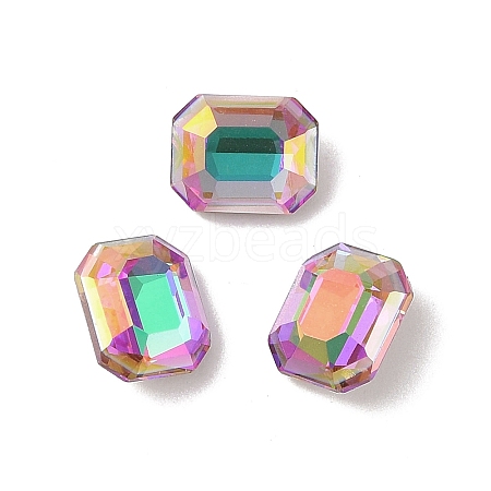 Glass Rhinestone Cabochons RGLA-L029-03A-HELA-1