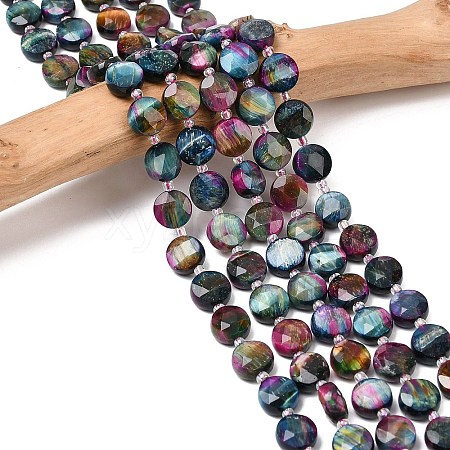 Natural Tiger Eye Beads Strands G-F812-C09-01C-1