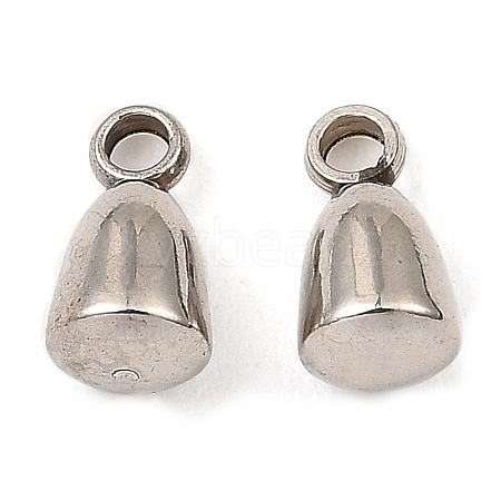 Non-Tarnish 201 Stainless Steel Tail Chain Drop Charms STAS-D061-04C-P-1