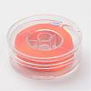 Japanese Eco-Friendly Dyed Flat Elastic Crystal String EW-F005-0.6mm-12-2