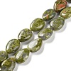 Natural Unakite Beads Strands G-K357-A12-01-1