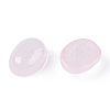 Natural Rose Quartz Cabochons G-A094-01B-12-2