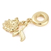 Rack Plating Brass European Dangle Charms KK-P287-32B-G-2