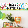 Polyester Hanging Banner Sign AJEW-WH0190-023-5