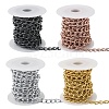 3m Aluminium Twisted Curb Chains CHA-YW0001-04B-2
