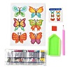 DIY Butterfly Diamond Painting Stickers Kits For Kids DIY-O016-11-1