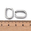 Non-Tarnish 304 Stainless Steel Huggie Hoop Earrings X-STAS-H156-11A-P-3