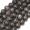 Natural Fluorescent Syenite Rock(Glow under UV Light) Beads Strands GG-NH0012-A01-10mm-2