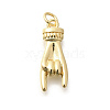 Brass Pendants KK-L225-008G-02-1