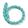 Synthetic Coral Dyed Carved Beads Strands CORA-P004-01C-2