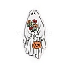 Halloween Theme Opaque Printed Acrylic Pendants X-SACR-S034-07A-1