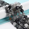 Natural Cloudy Quartz Beads Strands G-G030-A05-02-2