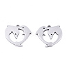 201 Stainless Steel Charms STAS-S081-081-2