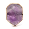 Natural Amethyst Finger Rings RJEW-G332-01C-G-3