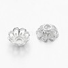 Tibetan Style Fancy Bead Caps TIBEB-E017-S-3