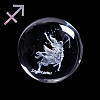 Inner Carving Constellation Glass Crystal Ball Diaplay Decoration PW-WG22452-10-1