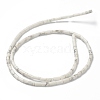 Natural Howlite Beads Strands G-B004-A11-2