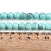 Baking Paint Glass Beads Strands DGLA-N013-8mm-04-4