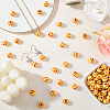150Pcs Opaque Acrylic Round Beads MACR-PA0001-09A-3