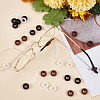 Gorgecraft 30 Pairs 3 Colors Silicone Eyeglasses Ear Grip FIND-GF0003-34-6