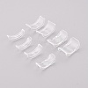 8Pcs 8 Sizes Plastic Invisible Ring Size Adjuster X-TOOL-H005-01-5