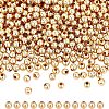  200Pcs 4 Colors Brass Beads KK-NB0001-63-1