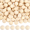 150Pcs Unfinished Wood Beads WOOD-PA0001-83A-1