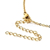 Colorful Cubic Zirconia Constellation Pendant Necklace LS-NJEW-H166-01J-4