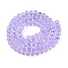 Transparent Glass Beads Strands X-GLAA-T023-4mm-B01-2