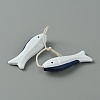 Mediterranean Style Resin Pendant Decorations HJEW-WH0042-63-2