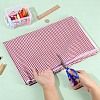 Tartan Cotton Fiber Fabric DIY-WH0504-685F-3