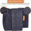 Nylon & Felt Storage Pouch Bag Protective Case ABAG-WH0042-04-4