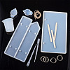 DIY Doorplate Silicone Mold Kits DIY-TA0008-32-3