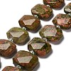 Natural Unakite Beads Strands G-H078-B13-01-1