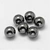 Non-magnetic Synthetic Hematite Beads G-P162-02-5mm-1