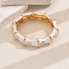 Vintage European & American Style Zinc Alloy Hinged Bangles for Women ZF2917-3-1