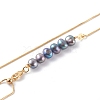 Adjustable Brass Lariat Necklaces NJEW-JN03446-01-3