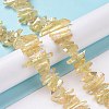 Natural Quartz Crystal Points Beads Strands G-K181-B27-4